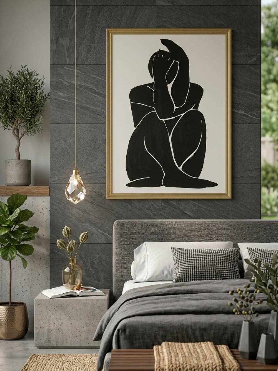 The Quiet Form| 130x80 Painting
