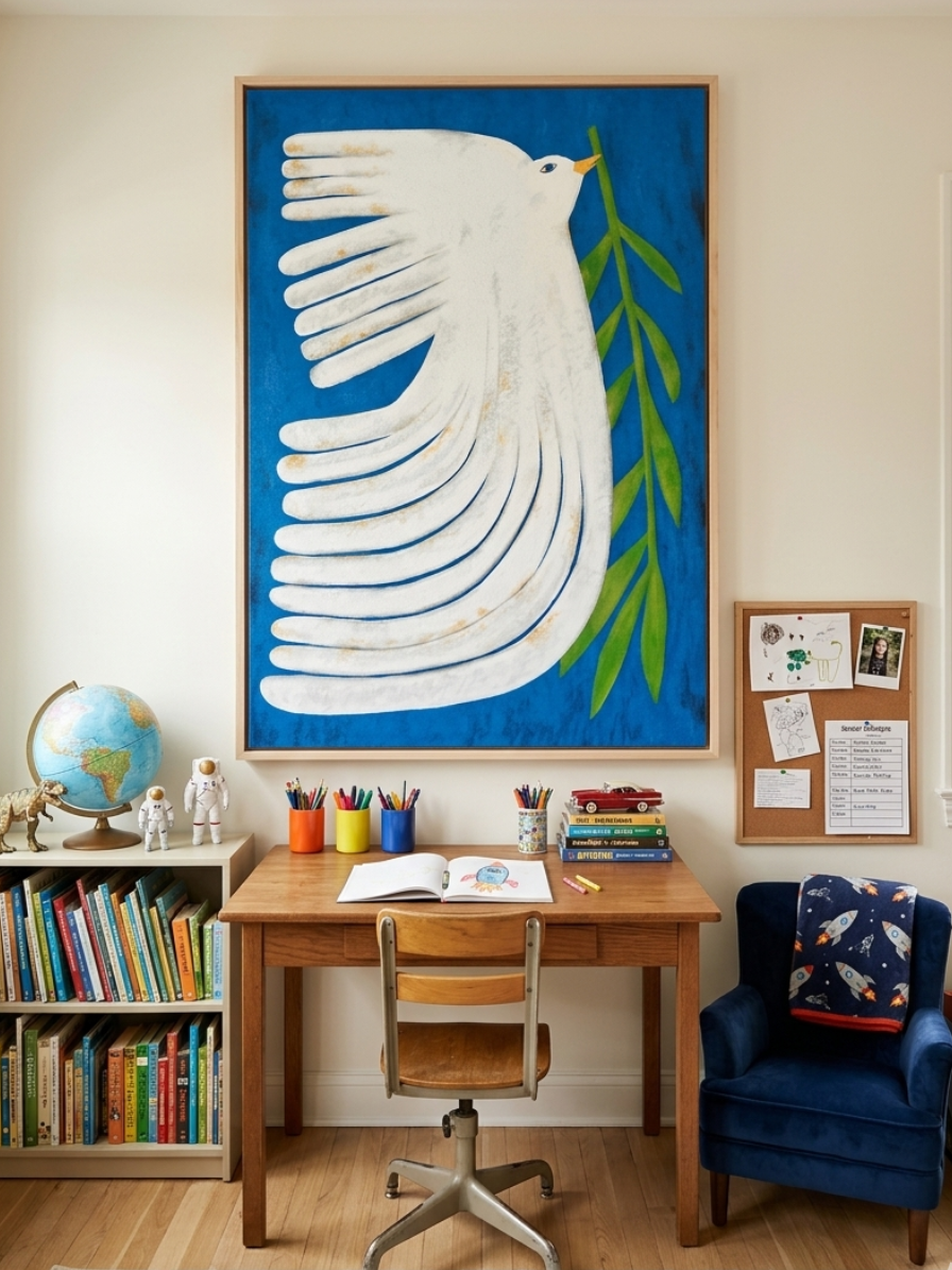 Azure Ascent | Painting