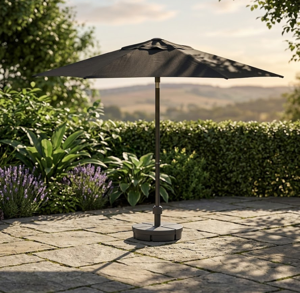ADJUSTABLE PARASOL (BLACK)