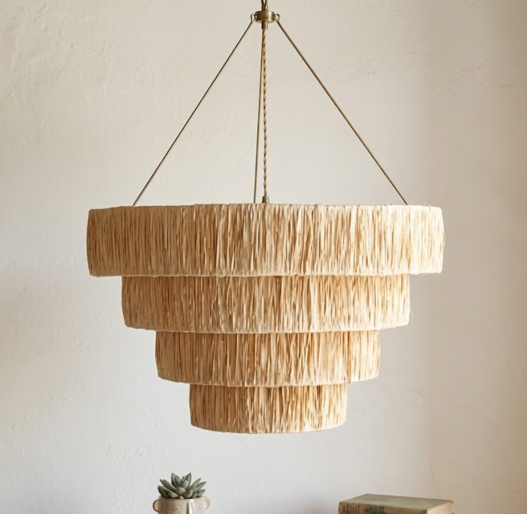 The lamps aliya pineapple fiber