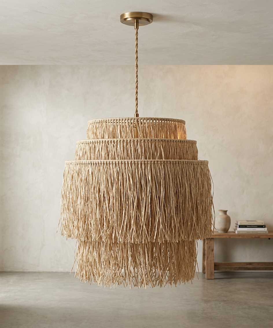Globe fimbry (mendong) decor