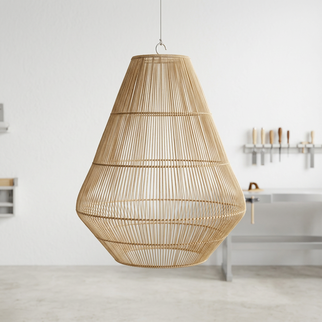 Natural rattan decor